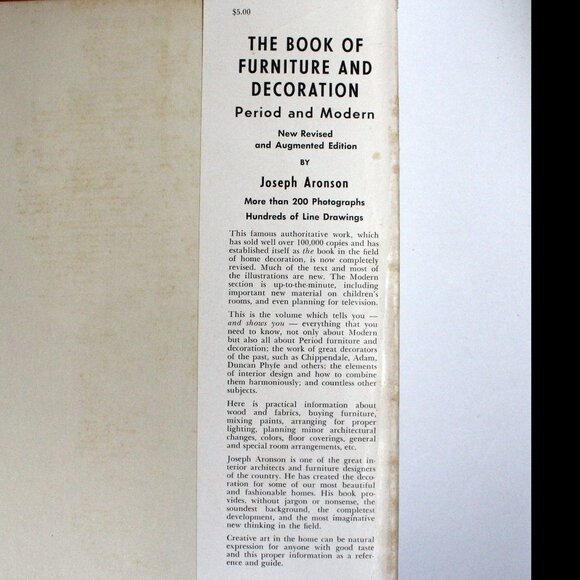 The Encyclopedia Of Furniture By Joseph Aronson 1961 Edition - Picture 13 of 13